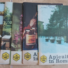 REVISTA APICULTURA IN ROMANIA ANUL 1986 , LOT 6 REVISTE