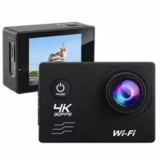 Camera video 4K 30FPS 16MP 4X Zoom, sport wifi, rezistenta la apa