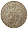 ROMANIA 50 BANI 2011 , UNC din fisic - MIRCEA cel BATRAN , necirculata, Alama