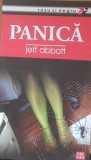 PANICA - JEFF ABBOTT - Ed. VREMEA~ COLECTIA ROSU SI NEGRU
