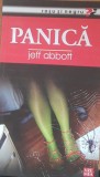 PANICA - JEFF ABBOTT - EDITURA VREMEA~ COLECȚIA ROSU SI NEGRU