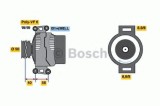 Generator / Alternator MERCEDES SPRINTER 3-t bus (903) (1995 - 2006) BOSCH 0 986 042 530