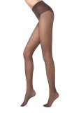Ciorap cu Chilot Dantelat Bikini 20 Den - Mocca, 3-M Standard, Conte Elegant