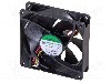 Ventilator 92x92x25mm, 4,5...13,8V DC, SUNON - EF92251B1-1000U-G99