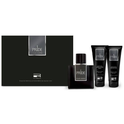 Rue Broca Pride Pour Homme Set cadou pentru Bărbați EDP 100 ml + 100 ml balsam după ras + 100 ml gel de duș foto