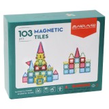 Set de constructie magnetic 3D - 103 piese PlayLearn Toys, MAGPLAYER
