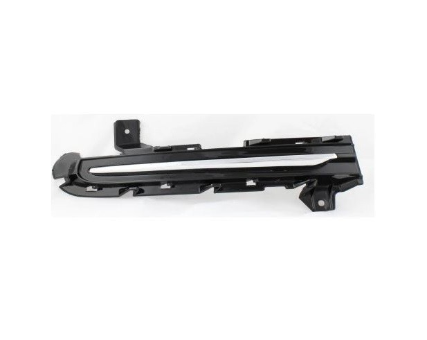Grila bara Volvo V40, 07.2012-08.2019, Fata, partea Dreapta, cromat/negru, Aftermarket