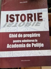 Paul Didita - Ghid de pregatire pentru admiterea la Academia de Politie foto