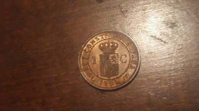 Spania - 1 cent 1906. foto