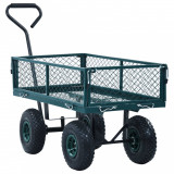 Cumpara ieftin Carucior manual de gradina, verde, 250 kg
