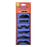 Set Deghizare Mustață, 6 buc, Negru