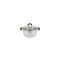 Oala din inox cu capac sticla, fund termic multistrat, 1litru, 14cm, Kinghoff