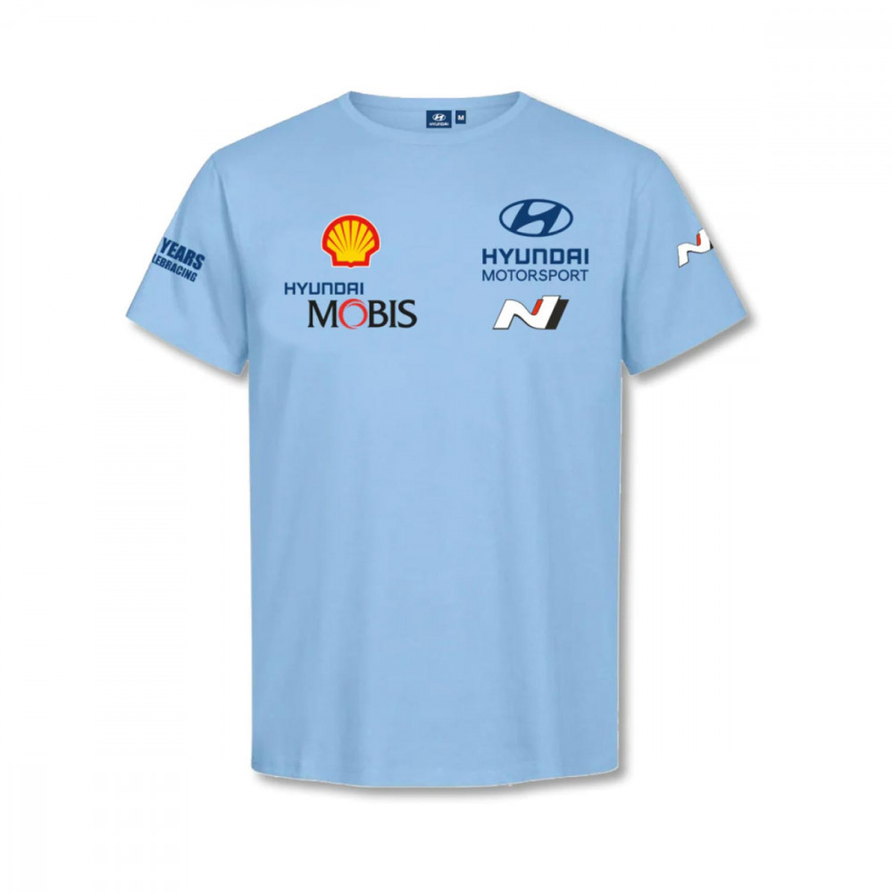 Hyundai Motorsport tricou de bărbați Design blue 2023 - L | arhiva Okazii.ro