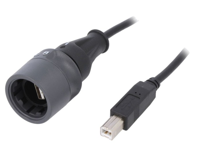 Cablu adaptor baionetă push-pull 1A 3M