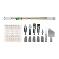 Set reparatii electronice BST-85, BGA, cutit precis, spatula cositor, perii si accesorii pentru telefoane si PCB