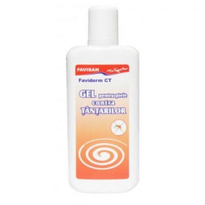 Gel faviderm contra tantarilor 125ml favisan foto
