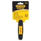 Set 8 buc. chei imbus 1.5-8mm CR-V TMP HardWork ToolsRange