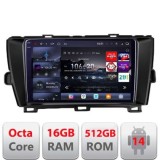 Navigatie Toyota Prius 2009-2014 Edotec Kit-TY39 8 core QLED 2K 12+256GB 360 Android Waze USB Navigatie Internet Youtube Radio CarStore Technology