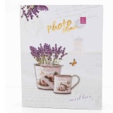 Album foto in cutie Pufo Lavanda Time, 27 x 21 cm