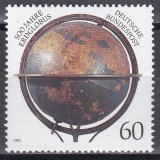 Germania 1992 - A 500-a aniversare a Primului Glob din lume, MNH, Nestampilat