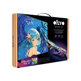 Set pictura 3d cu argila usoara, 30*40cm - manga - water, Okto