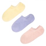șosete Sport Dama, No Show, Set 3 Perechi, Multicolor