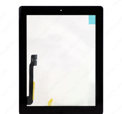 Touchscreen iPad 3, iPad 4, Black foto
