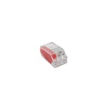 Conector rapid conductor rigid electric 2P, 0.75-2.5mm, 24A/450V Leader