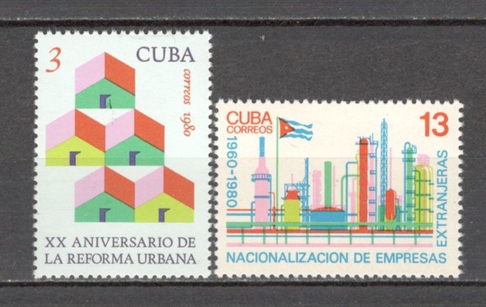 Cuba.1980 Programul Moncada SC.658