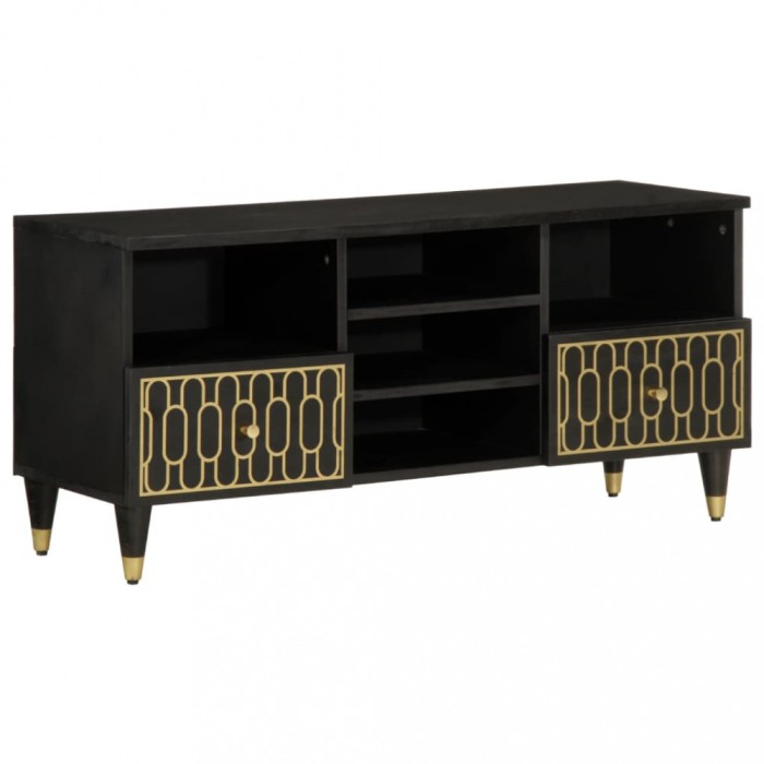 Gossi comoda tv, 100x33x46 cm, lemn masiv de mango