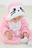 CLD145-225 Pijama kigurumi pentru bebelusi tip salopeta din material moale si pufos