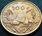 Cumpara ieftin Moneda exotica 100 FRANCI - POLINEZIA FRANCEZA, anul 2004 *cod 54, Australia si Oceania