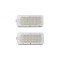 Set 2 lampi LED numar compatibila Ford