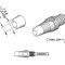 V&acirc;rf pentru ciocane de dezlipit 4,6x2,2 mm JBC TOOLS