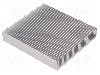 Radiator extrudat, aluminiu, 100mm x 90mm, naturala, FISCHER ELEKTRONIK - SK 624 100 AL