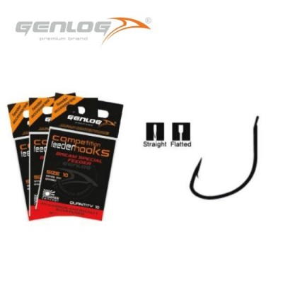 CARLIGE GENLOG COMPETITION FEEDER BREAM SPECIAL NR 12 10 PCS foto