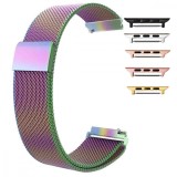 Curea metalica compatibila Apple Watch 9|8|7|6|5|4|3|2|1 Series, 49mm|45mm|44mm|42mm, Milanese Loop, Cameleon