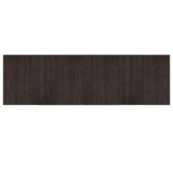 Cumpara ieftin Covor dreptunghiular, maro inchis, 60x200 cm, bambus