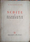Schițe de psihologie pedagogică