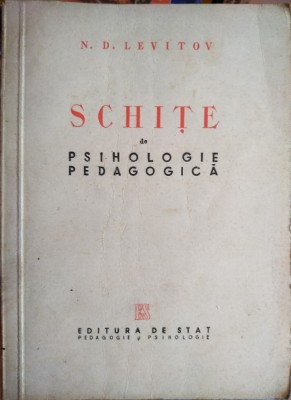 Schițe de psihologie pedagogică foto