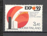Finlanda.1992 EXPO Sevilla KF.195, Nestampilat
