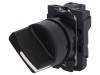 Comutator Rotativ Negru 22mm 1NO 3A/240VAC