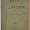 SCENE DIN VIATA SOCIALA , PIESA IN 3 ACTE de CONST. STEFANESCU - JUSTIN , 1905 , DEDICATIE *