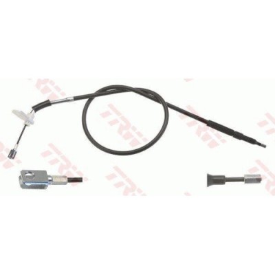 Cablu frana mana Mercedes A-Class (W169), 04.04-06.12, B-Class Sports Tourer (W245), 03.05-11.11, Dreapta, pt frana disc, TRW foto