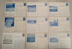 LOT 9 CARTE POSTALA , CP ROMANIA RSR - NECIRCULATE