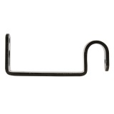 Consola galerie, simpla, metal, 19 / 20 mm, negru auriu