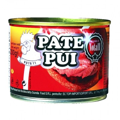 Pate cu Ficat de pui Nota11 200g MGR10175 foto