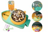 Cumpara ieftin Dispenser apa si bol hrana , 0-15&deg; rotativ, mare capacitate, igienic, ideal pentru caini si pisici