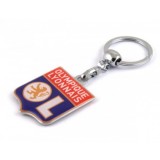 Breloc cheie inox compatibil echipa Juventus Lyon multicolor