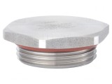 Capac de protecție alamă nichel IP68 M20 1.5